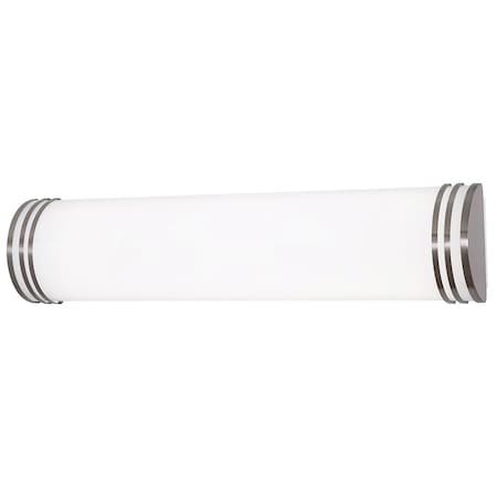 Afx Palmer 36-in. LED Vanity, Satin Nickel PLMV3606LAJUDSN
